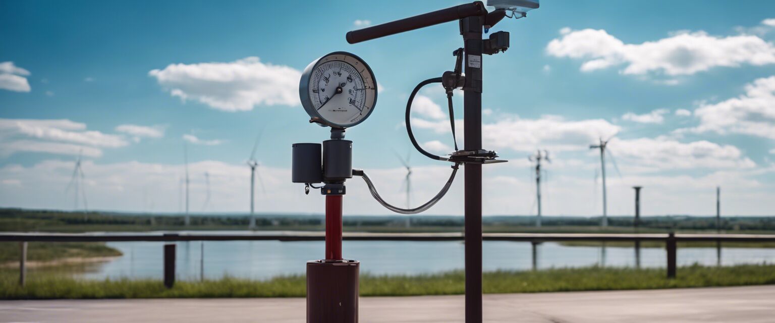 Anemometer for weather station