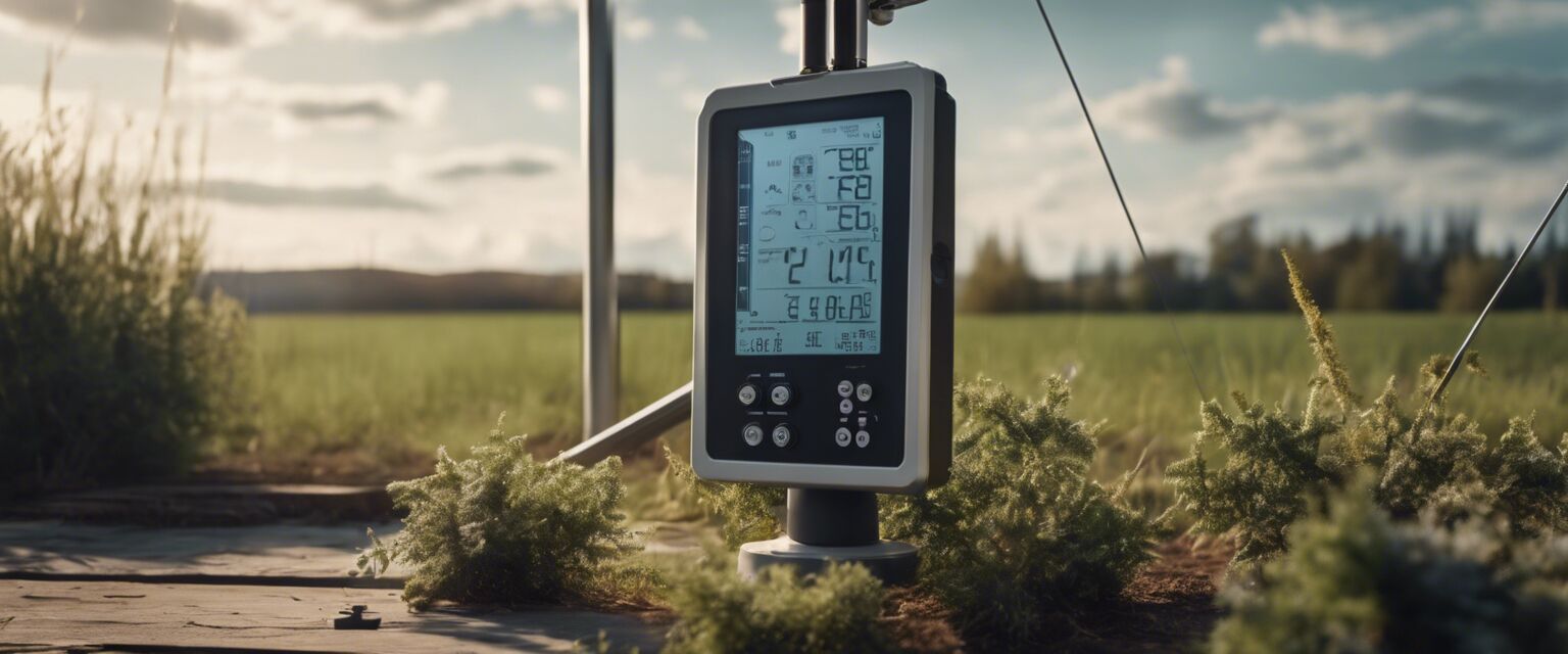 Cleaning weather station